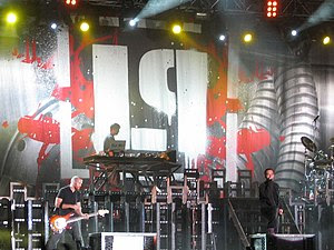 Linkin Park at the Novarock Festival.