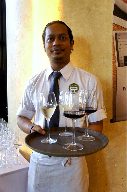 Handsome wine server