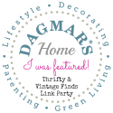 Dagmar's Home Thrifty and Vintage link party featured Dagmar's Home Thrifty and Vintage link party featured