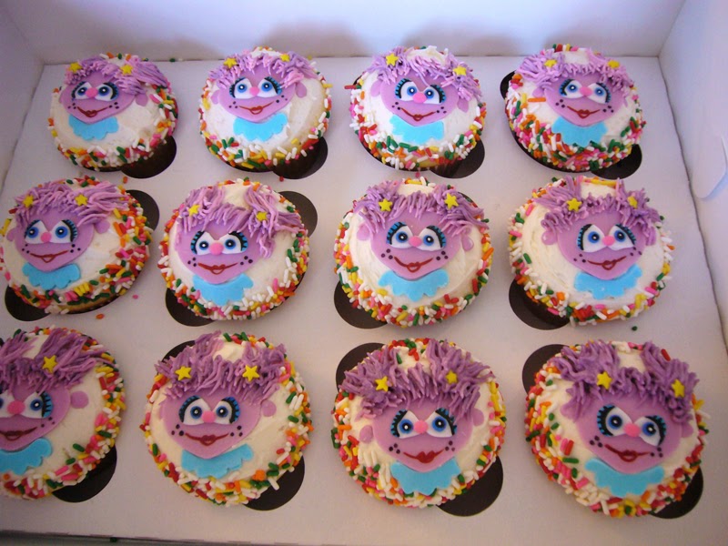 Abby Cadabby cupcakes, plus summer fun cupcakes by House of Sweets