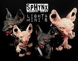 Sphynx Maneki Neko and Mini Sphynx (light & dark) from SomeStrangeThings!!!