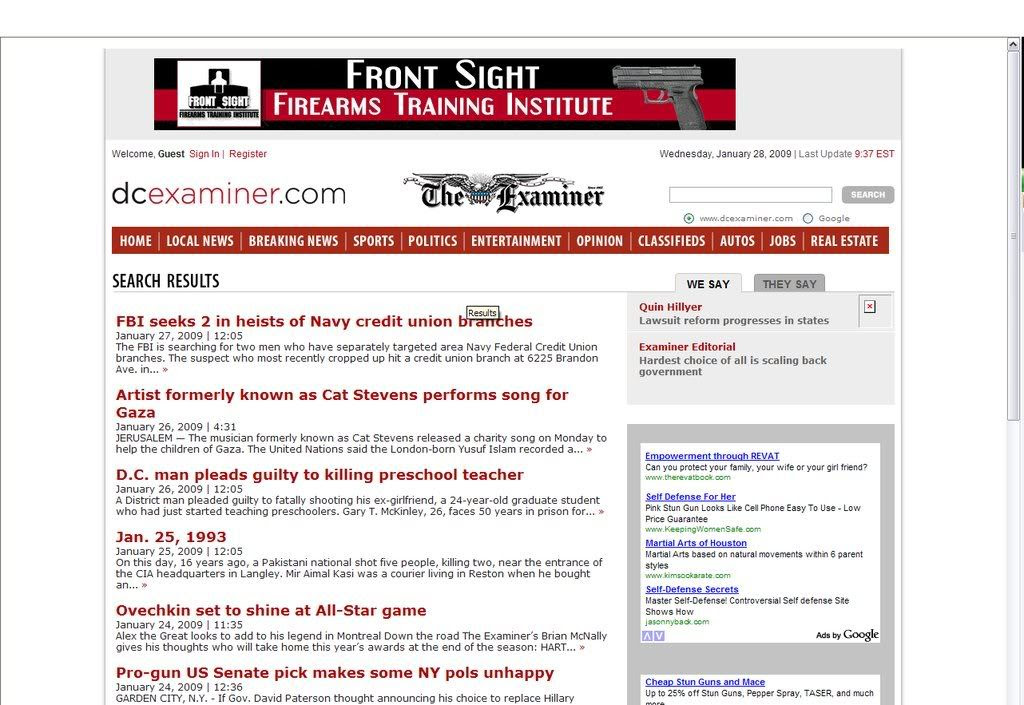 Front Sight Ad
