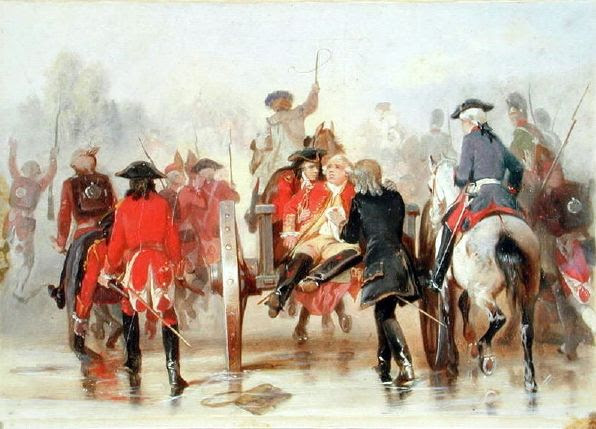 Braddock's Retreat on 9th July 1755