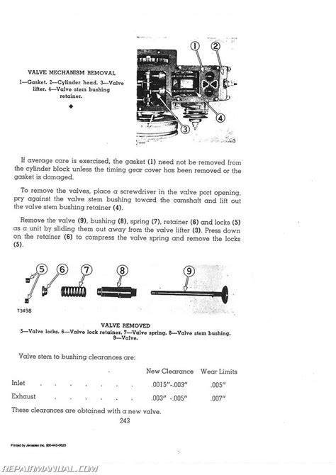 Caterpillar D6 Crawler Engine Only Service Manual