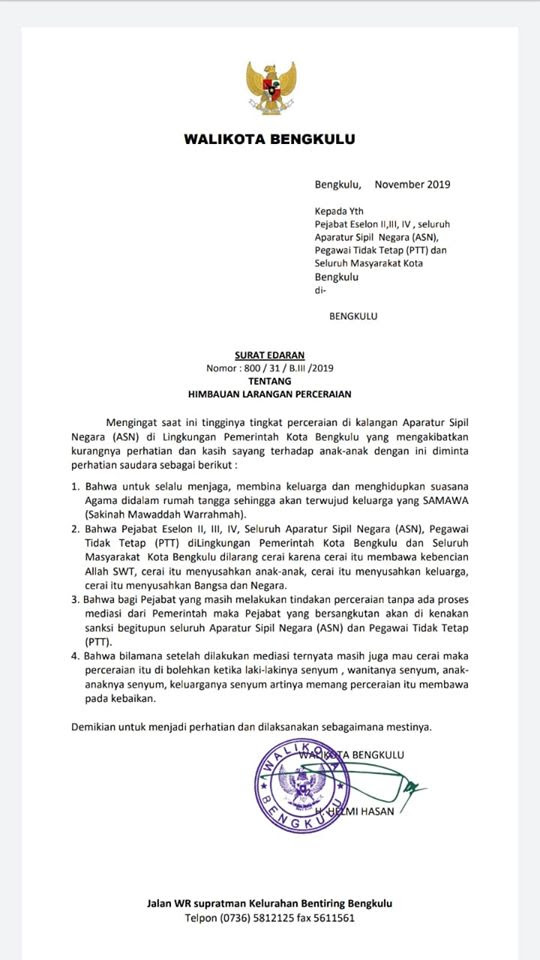 Contoh Surat Himbauan Larangan Buang Sampah - Nusagates