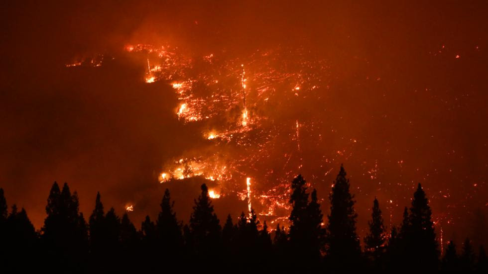 Yosemite California Wildfire