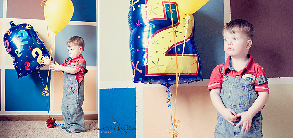 Wyatt Birthday balloons 2