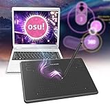 Digital Graphic Tablet with 4096 Levels Pen Pressure for Mac and Windows HUION H430P osu Perfect for osu! 