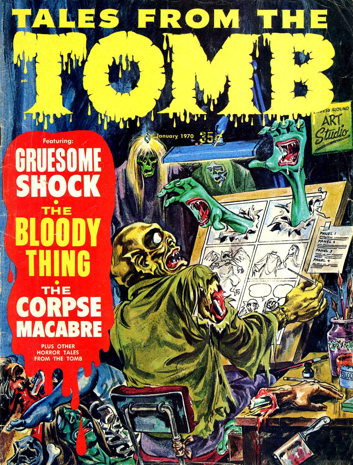 Tales from the Tomb - Vol. 2 #1 (Eerie Publications, 1970) 