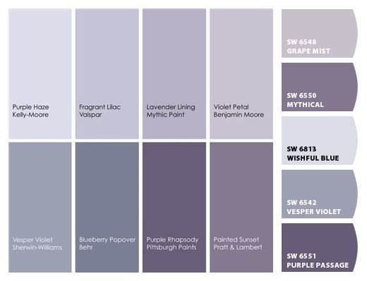 Lilac Grey Paint Color - anielanews