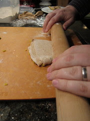 Making Parathas