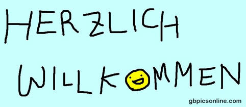 Willkommen Zurück Spruch auf deutsch sprechen