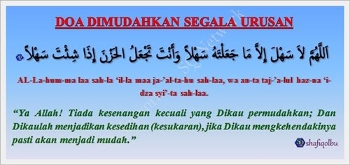 DOA SUPAYA DIMUDAHKAN DALAM SEGALA URUSAN | Islam Itu Indah