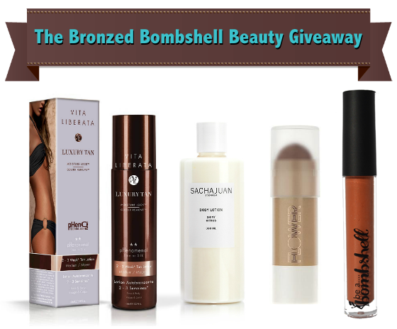 The Bronzed Bombshell Beauty Giveaway - Win Skincare and Makeup