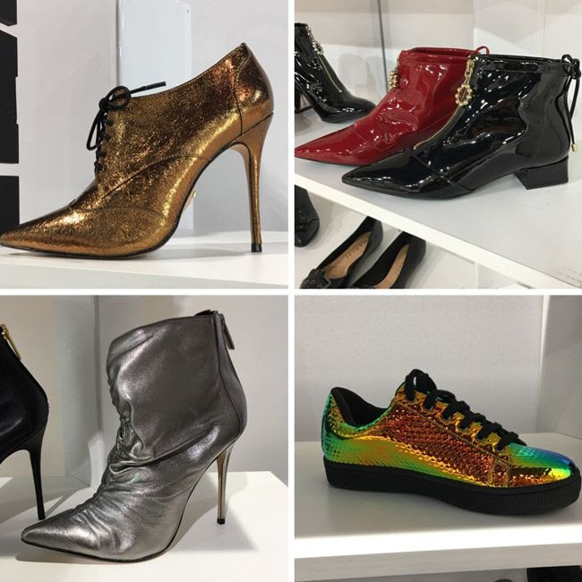 metallic shoes fashion trend 2018
