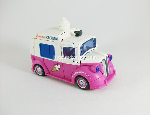 Transformers Skids & Mudflap RotF Deluxe Ice Cream Truck - modo alterno