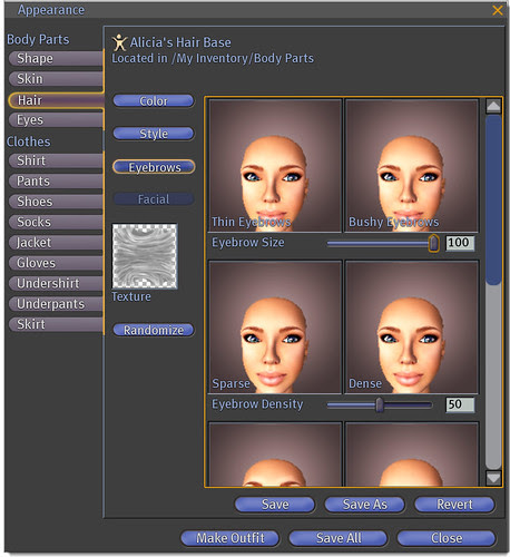 Tutorial - Hair Tab