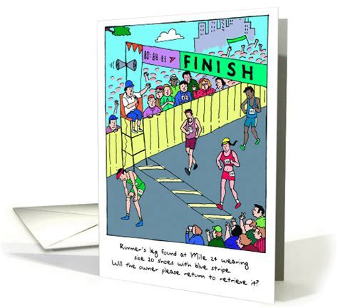Runner's Leg : Marathon Finish card (470958) Runner's Leg : Marathon Finish card (470958)