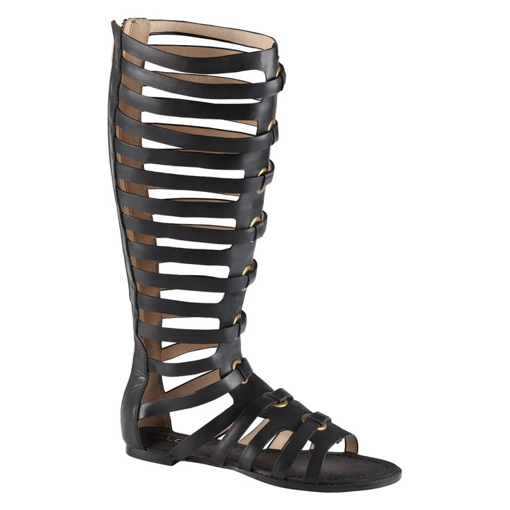 aldo knee high gladiator sandals