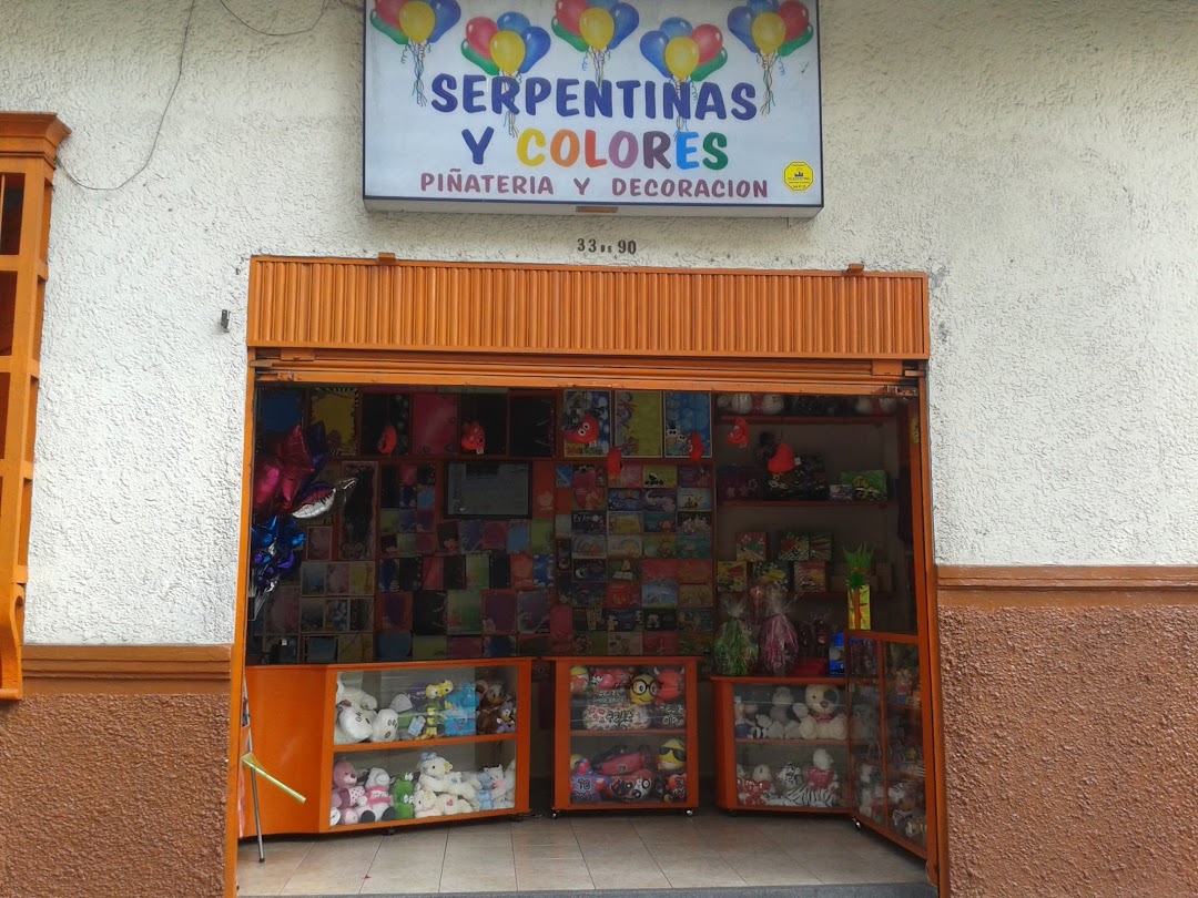 SERPENTINAS Y COLORES