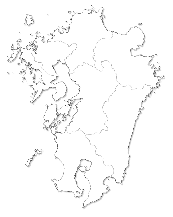 Kasword 九州 地図 フリー