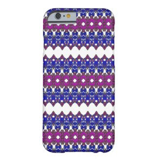 Zig-Zag Style Design on iPhone 6/6S Case Barely There iPhone 6 Case