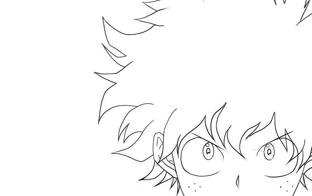 Shoto Todoroki Anime Coloring Pages My Hero Academia - Anime Wallpapers