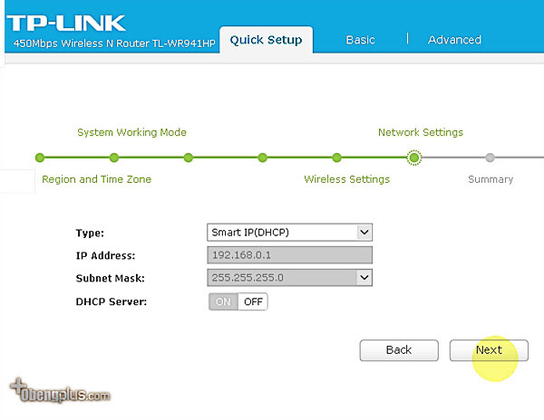 TP-LINK TL-WR941HP setting Access Point