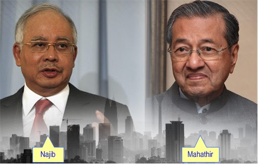 Najib vs Mahathir - War