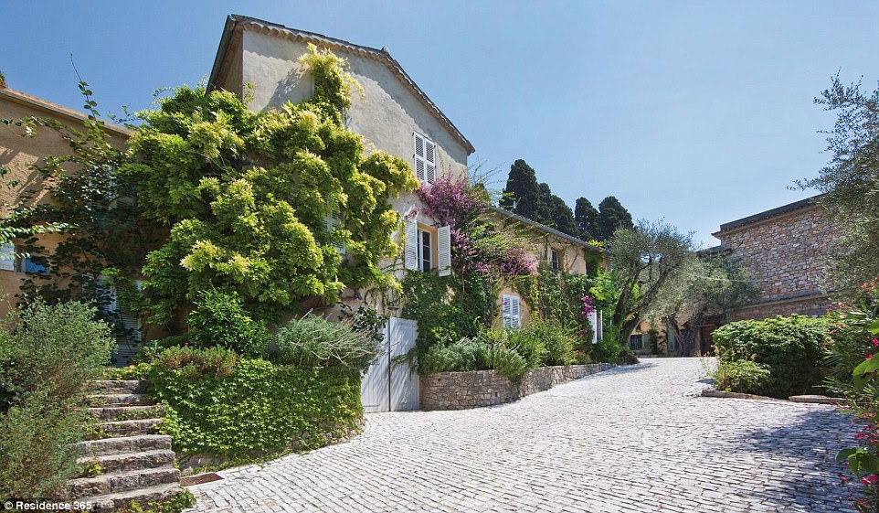 Home of a legend: Mas de Notre Dame de Vie in Mougins on the French riviera was home to artist Pablo Picasso