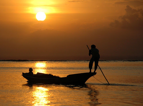 Man and Boy (at Lembongan Island)