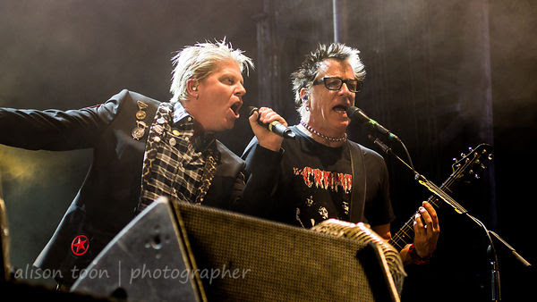 Dexter Holland and Noodles, The Offspring, Aftershock 2014, Sacramento