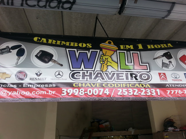 Avaliações sobre WILLs CHAVEIROS & CARIMBOS em São Paulo - Chaveiro