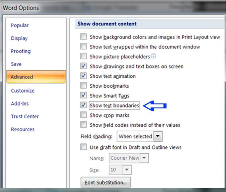 Setting Menampilkan Menghilangkan Garis Tepi Dokumen Word
