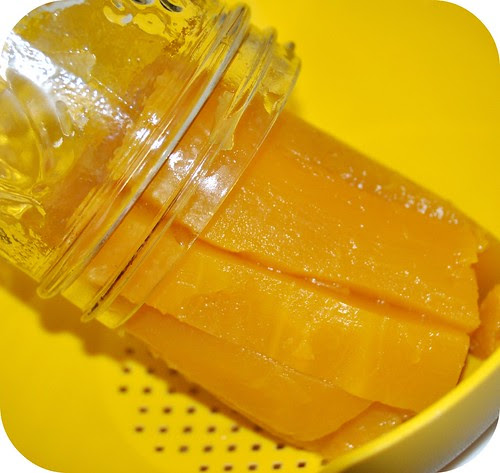 Canned Pumpkin Spears