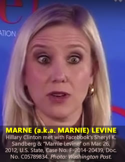 Marne (aka Marnie) Levine. (Dec. 6, 2012). Facebook VP of Global Public Policy. Washington Post Live.