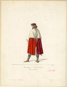 Noble vénitien, XVe siècle. Digital ID: 817902. New York Public Library Noble vénitien, XVe siècle. Digital ID: 817902. New York Public Library