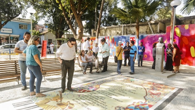 Praça Maestro Nelson Ferreira é revitalizada no Recife