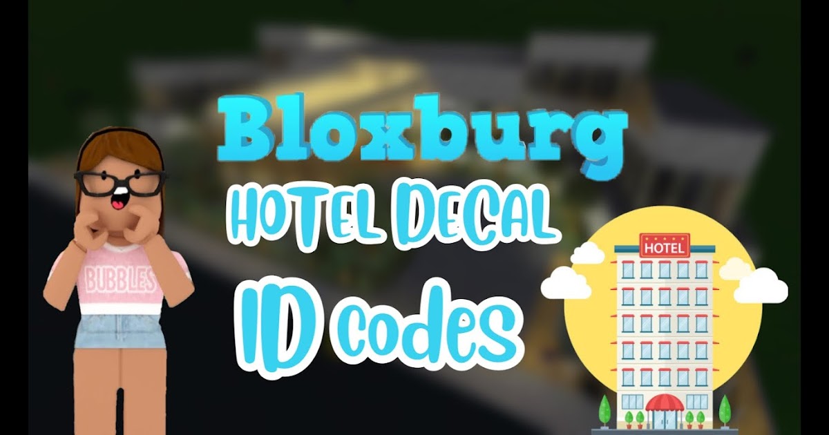 roblox bloxburg decals hat dominus hotel hotels