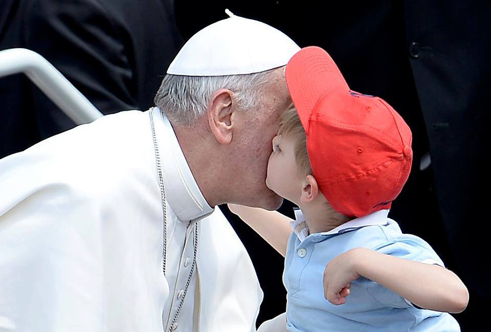 Papa francesco bambino