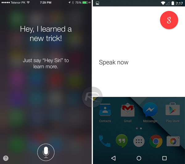 AndroidLollipop-vs-iOS-09 Asistente de voz. Siri vs Google Now