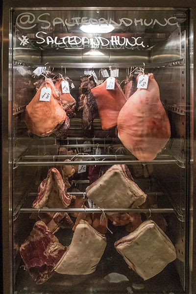 Salted and Hung Ham Fridge