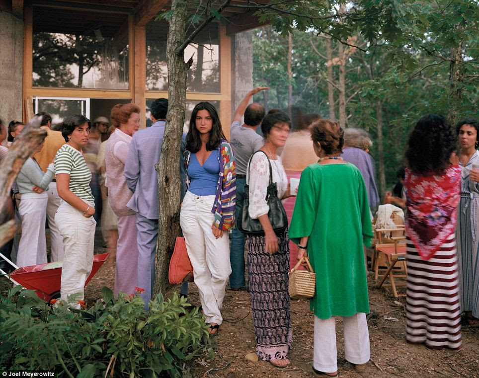 A social engagement in Wellfleet, Massachusetts, 1977