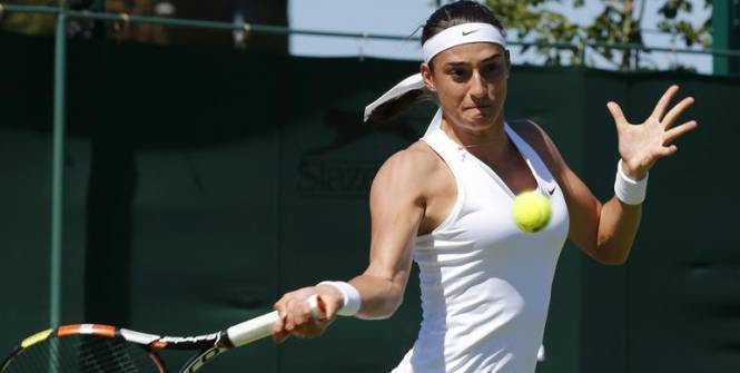 Tennis - Majorque - Caroline Garcia a conquis son troisième titre en carrière à Majorque. (S. Plunkett/Reuters)