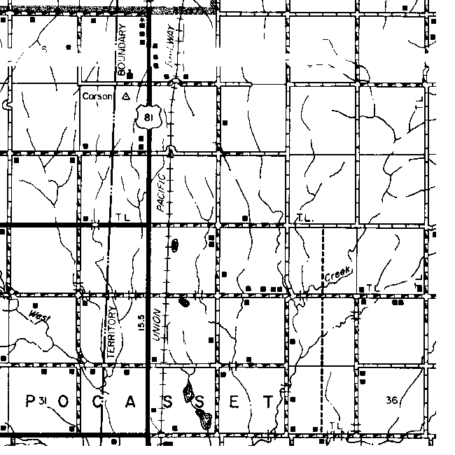 Grady County Oklahoma Section Township Range Map - Maps For You