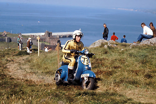 i o m scooter week 1969  ramsey hill climb  1