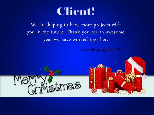 Christmas Wishes Letter To Clients - Xmast 4
