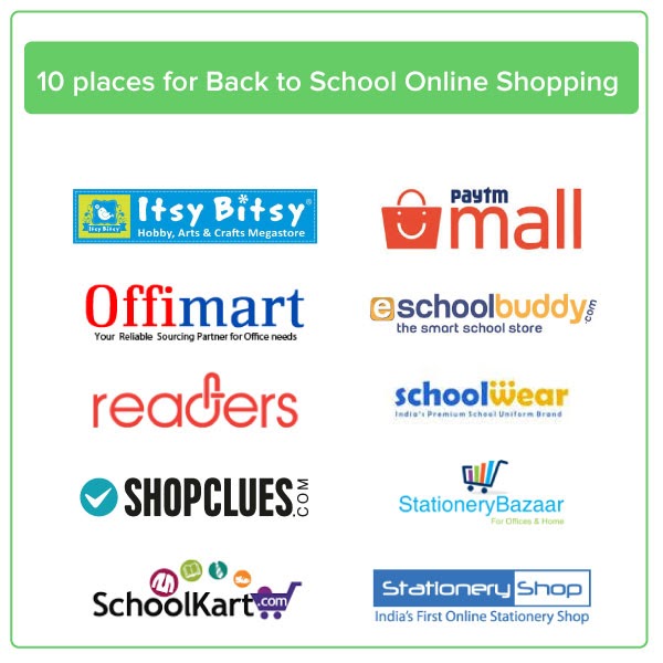 10 Places For Back To School Online Shopping In 2018