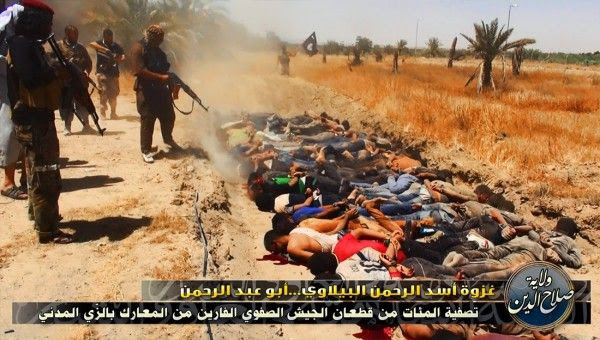 Purported ISIS massacre in Iraq