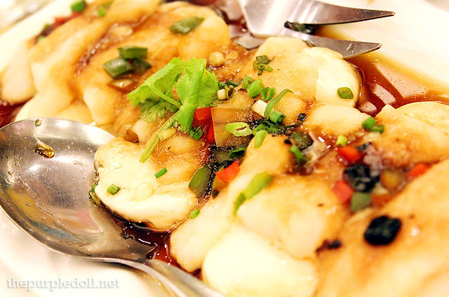 Steamed Fish Fillet with Japanese Tofu P260